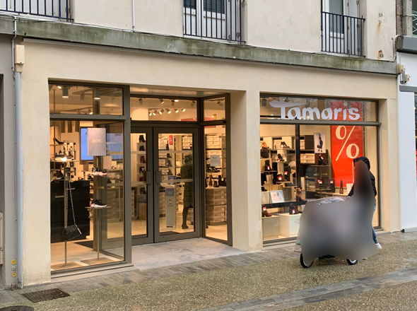 Tamaris, boutique de chaussures tendances, vient à Brest.